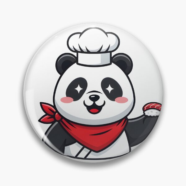 Item preview, Friendly Sushi Panda designed and sold by tricorea.