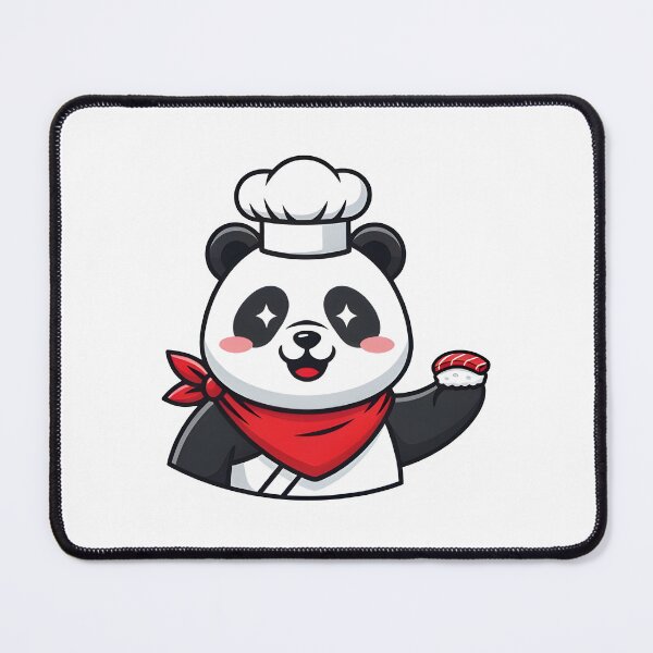 Item preview, Friendly Sushi Panda designed and sold by tricorea.
