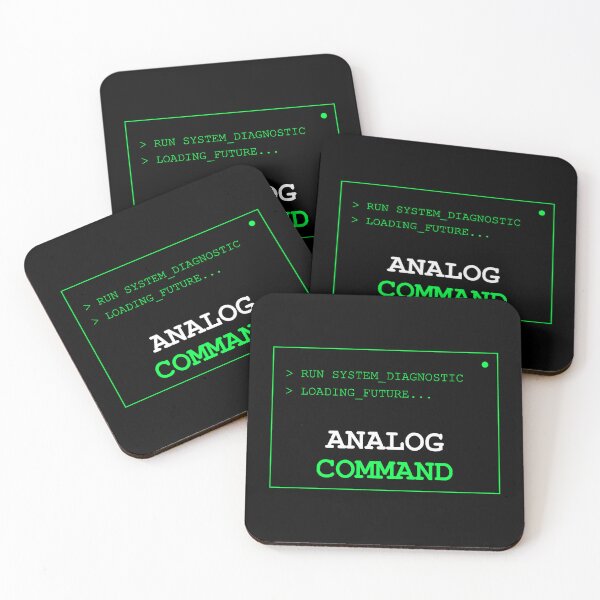 Item preview, Analog Command Retro Terminal Coder designed and sold by Mikidesign1988.