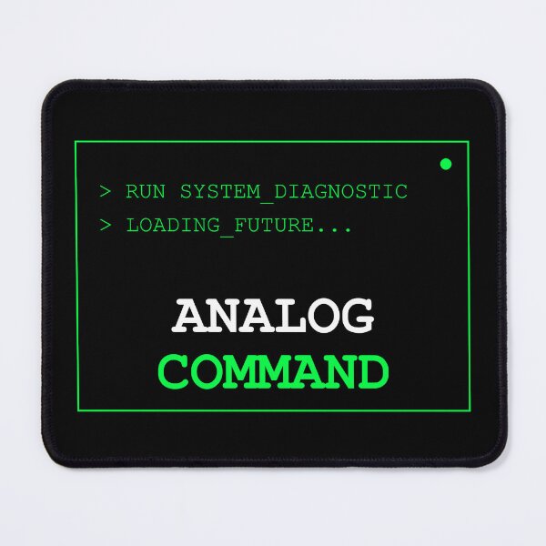 Item preview, Analog Command Retro Terminal Coder designed and sold by Mikidesign1988.