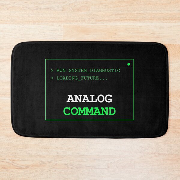Item preview, Analog Command Retro Terminal Coder designed and sold by Mikidesign1988.