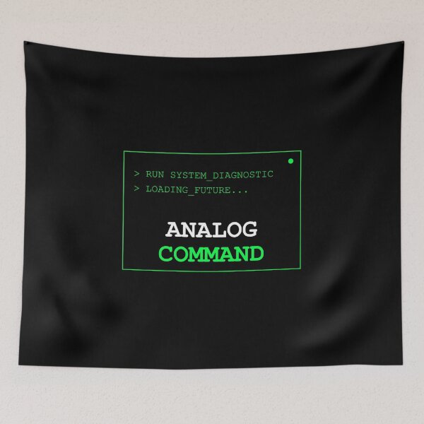 Item preview, Analog Command Retro Terminal Coder designed and sold by Mikidesign1988.