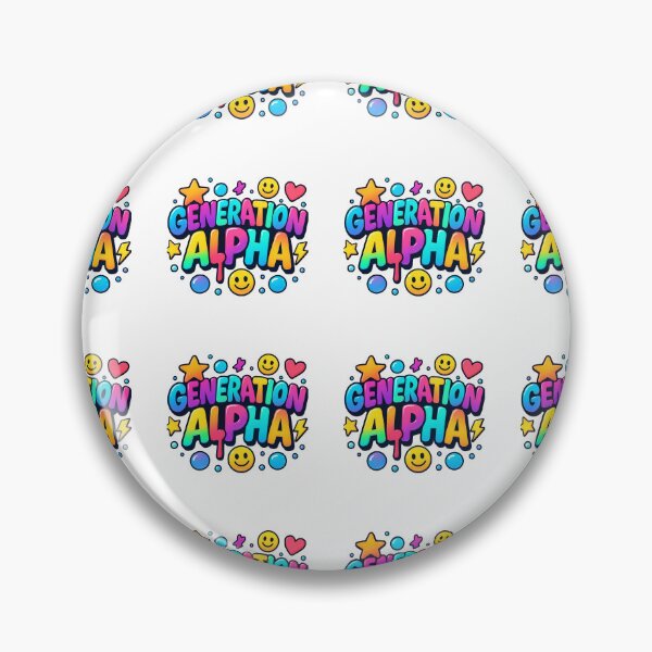 Item preview, Gen Alpha Modern Logo designed and sold by OwnYourMood.