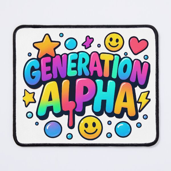 Item preview, Gen Alpha Modern Logo designed and sold by OwnYourMood.