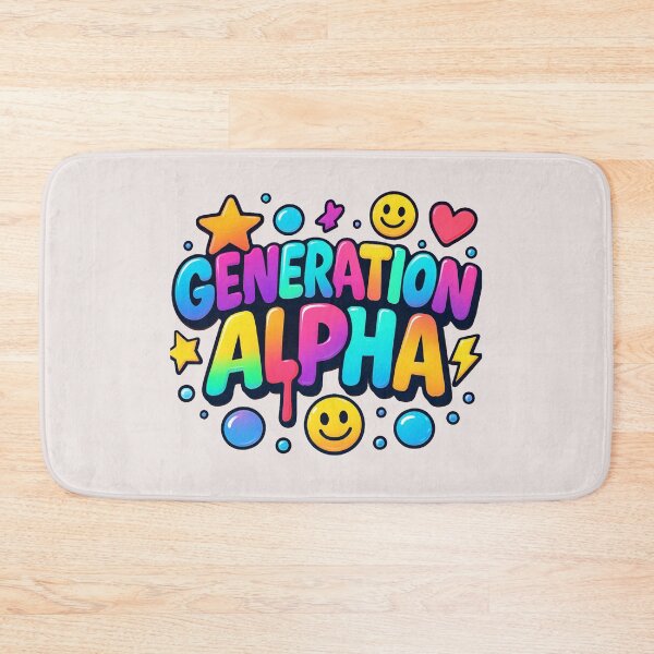 Item preview, Gen Alpha Modern Logo designed and sold by OwnYourMood.