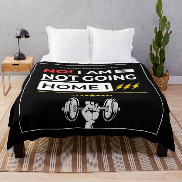 Item preview, Now you can go home...No I'm not! | Gym Motivational Fitness Quote Design designed and sold by Mouad-Doadi.