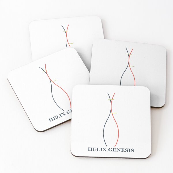 Item preview, Helix Genesis DNA Scientific Minimalist Art designed and sold by Mikidesign1988.
