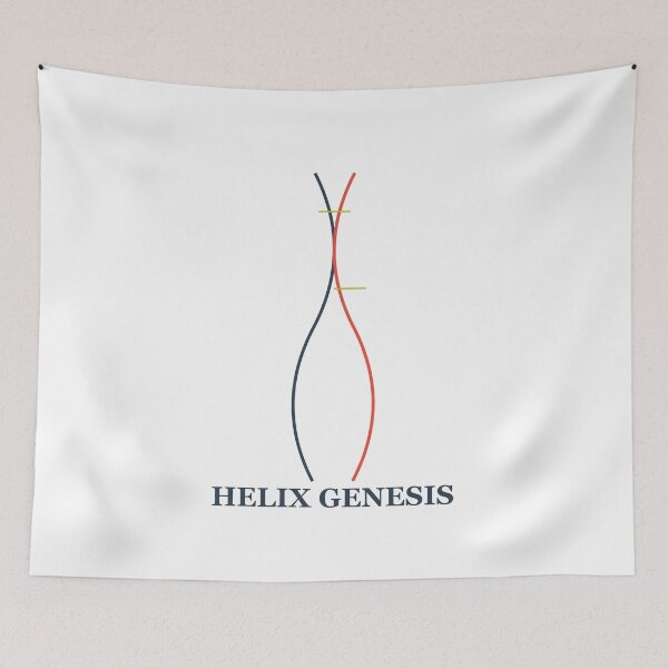 Item preview, Helix Genesis DNA Scientific Minimalist Art designed and sold by Mikidesign1988.