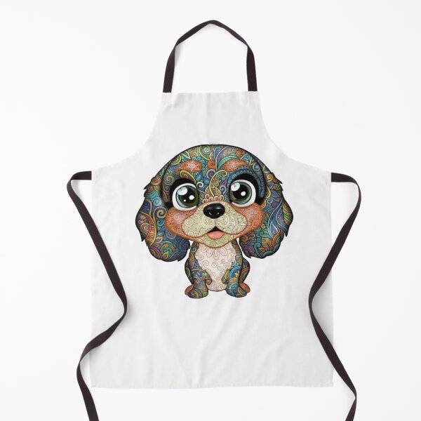 Item preview, Colorful and Fun Cavalier King Charles Spaniel designed and sold by PaintedbyCarol.