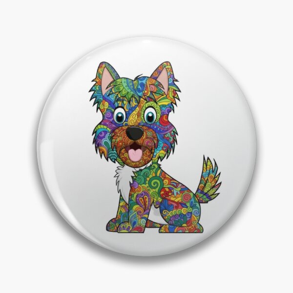 Item preview, Coloful and Fun Cairn Terrier designed and sold by PaintedbyCarol.