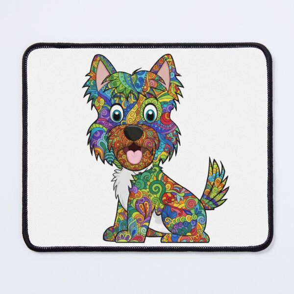 Item preview, Coloful and Fun Cairn Terrier designed and sold by PaintedbyCarol.