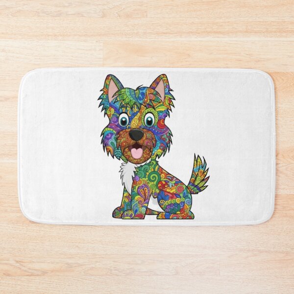Item preview, Coloful and Fun Cairn Terrier designed and sold by PaintedbyCarol.