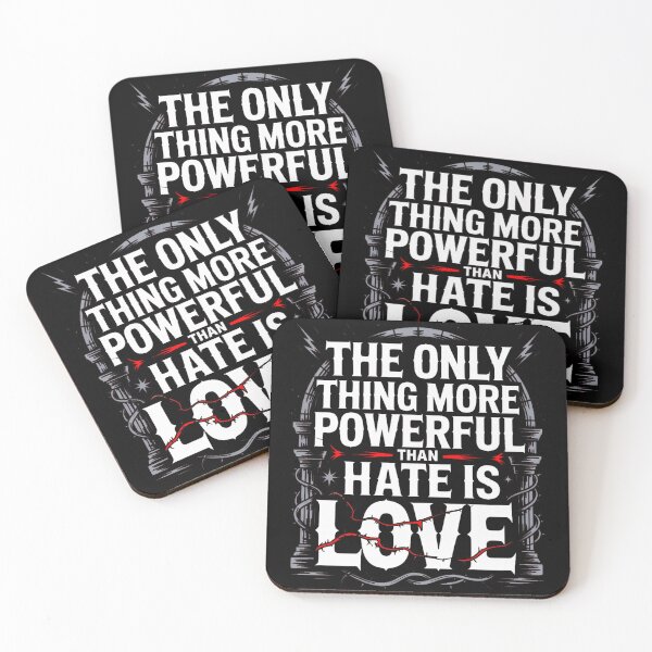 Item preview, The Only Thing More Powerful Than Hate Is Love – Streetwear Graphic designed and sold by YounexxART.