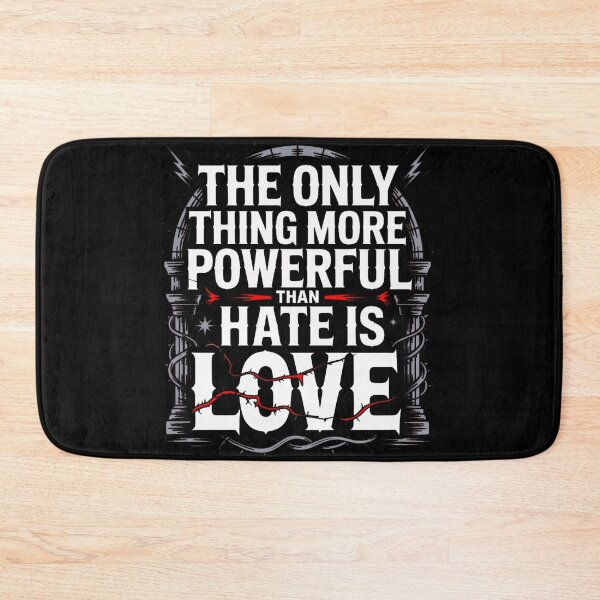 Item preview, The Only Thing More Powerful Than Hate Is Love – Streetwear Graphic designed and sold by YounexxART.