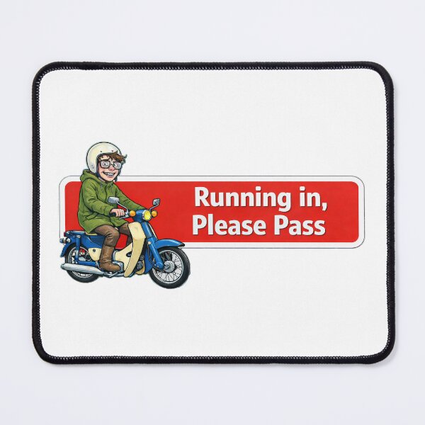 Item preview, Running In, Please Pass designed and sold by Bikers-Mirror.