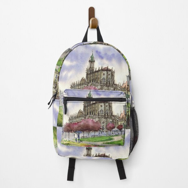 Item preview, Dresden view in spring. Watercolor painting. Germany designed and sold by Colibri77.