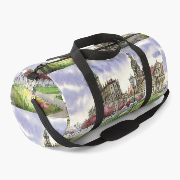 Item preview, Dresden view in spring. Watercolor painting. Germany designed and sold by Colibri77.