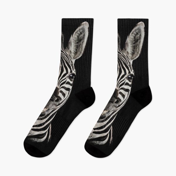 Item preview, Smiling Zebra Portrait | Funny Animal Art designed and sold by cabana.space.