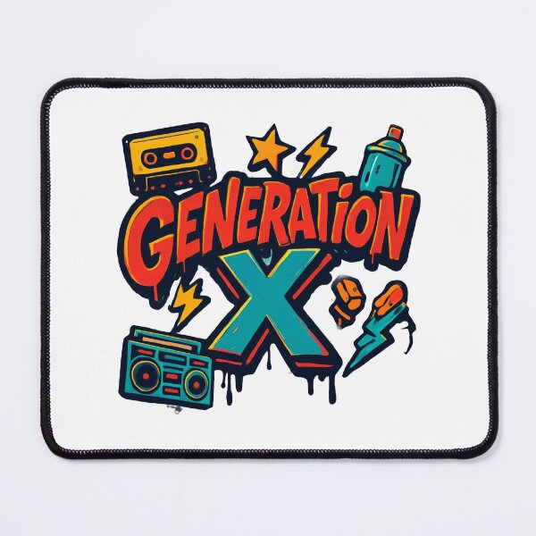 Item preview, Generation X Graffiti Logo designed and sold by OwnYourMood.