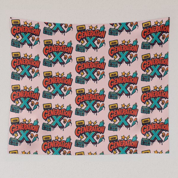 Item preview, Generation X Graffiti Logo designed and sold by OwnYourMood.