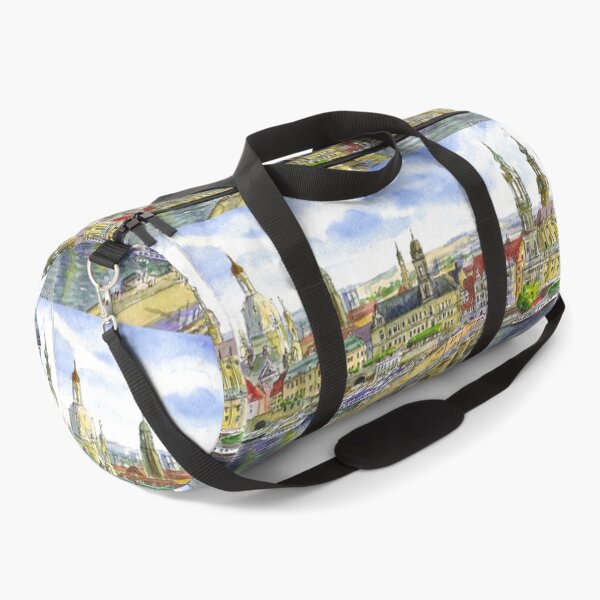 Item preview, Copy of Dresden view in spring. Watercolor painting. Germany designed and sold by Colibri77.