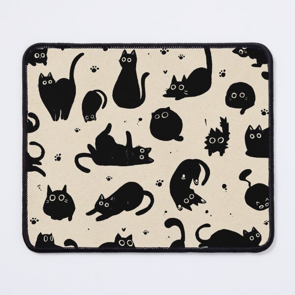 Item preview, Derpy Void Cats, Quirky Black Cat Energy, Kawaii Cute Cozy Aesthetic designed and sold by CharmedVille.