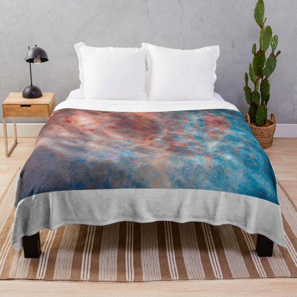 Item preview, Blue and Rust Abstract Texture designed and sold by Photography by Horia.