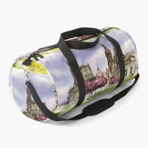 Item preview, Dresden view in spring. Watercolor painting. Germany designed and sold by Colibri77.