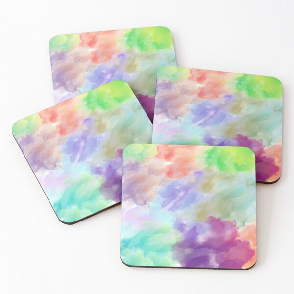 Item preview, Ethereal Watercolor Cloud – Vibrant Abstract Pastel Dream designed and sold by SolutionsArt.
