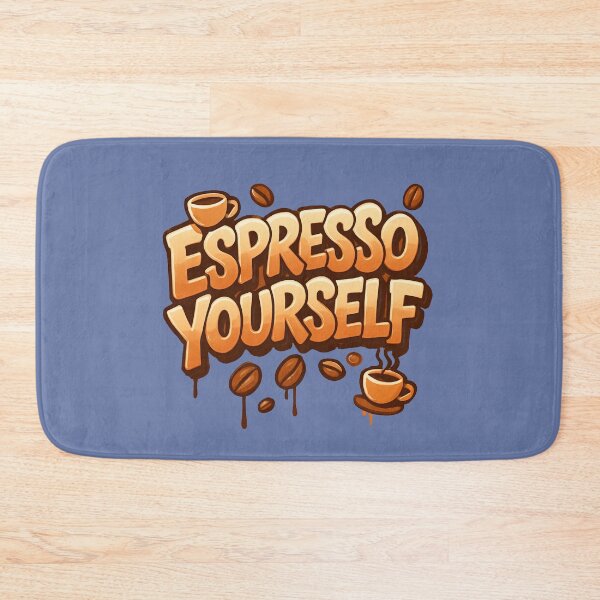 Item preview, Espresso Yourself – Coffee Lover Quote Design designed and sold by OwnYourMood.