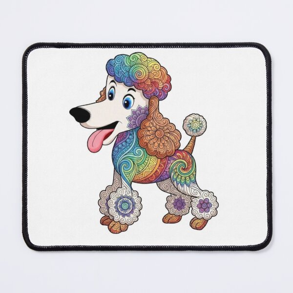 Item preview, Colorful & Fun Poodle designed and sold by PaintedbyCarol.