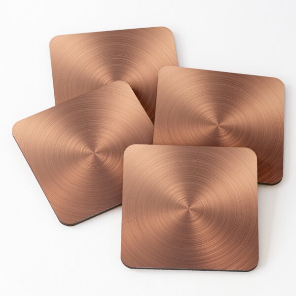 Item preview, extreme close-up copper macro circle designed and sold by tipitoes.