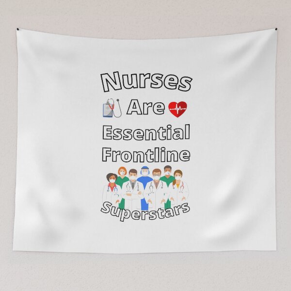 Item preview, Nurses Are Essential Frontline Superstars   designed and sold by Sneableman58.