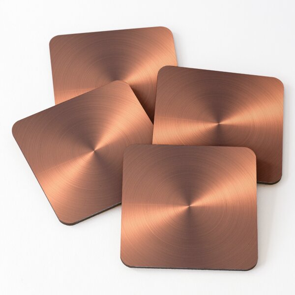 Item preview, extreme close-up copper macro circle designed and sold by tipitoes.