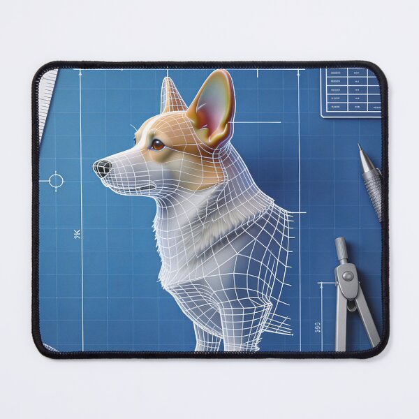 Item preview, CORGI PROTOCOL // CRANIAL HALF-SECTION designed and sold by Ink & Iron Studio.