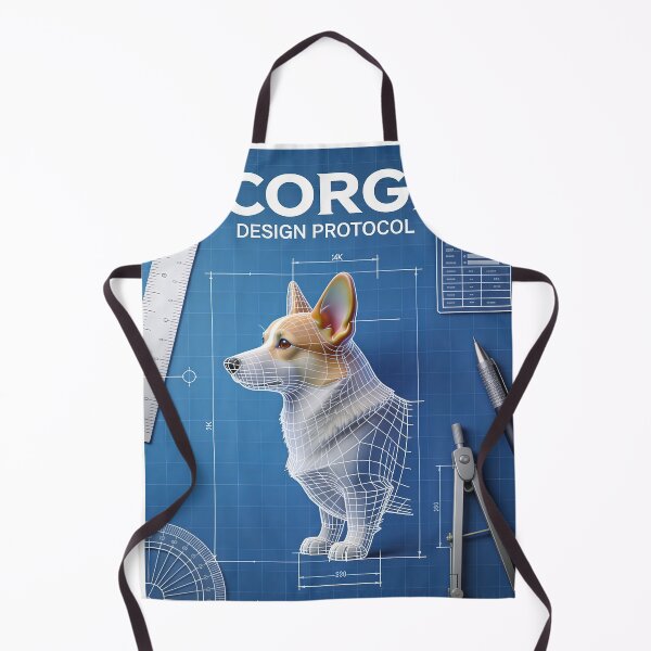 Item preview, CORGI PROTOCOL // CRANIAL HALF-SECTION designed and sold by Ink & Iron Studio.