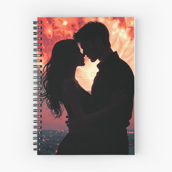 Item preview, Romantic Supermoon Rooftop Couple Silhouette designed and sold by PixelVibe782.