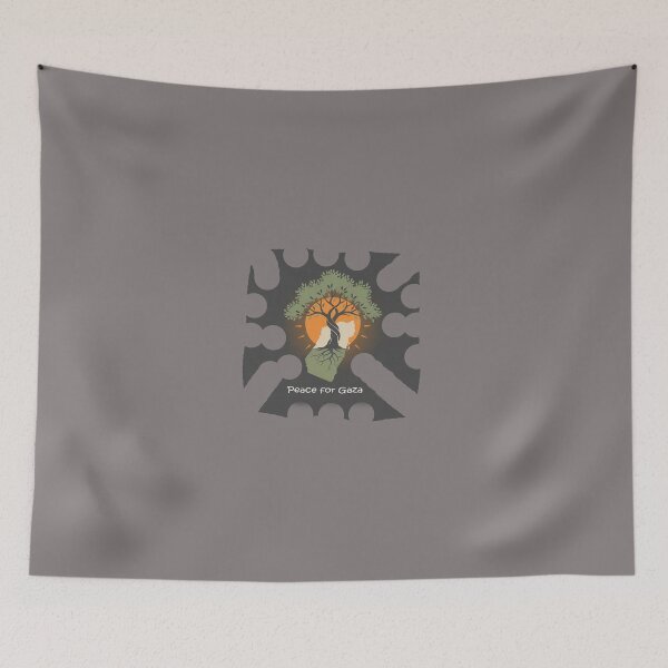 Item preview, Map of Gaza, rejection of emigration, love of life and peace designed and sold by shortshoply.