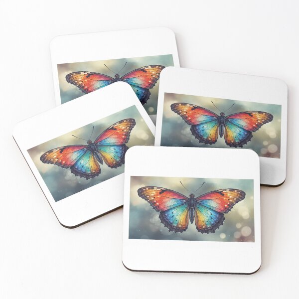 Item preview, The rainbow butterfly designed and sold by Rêve-la-vie.
