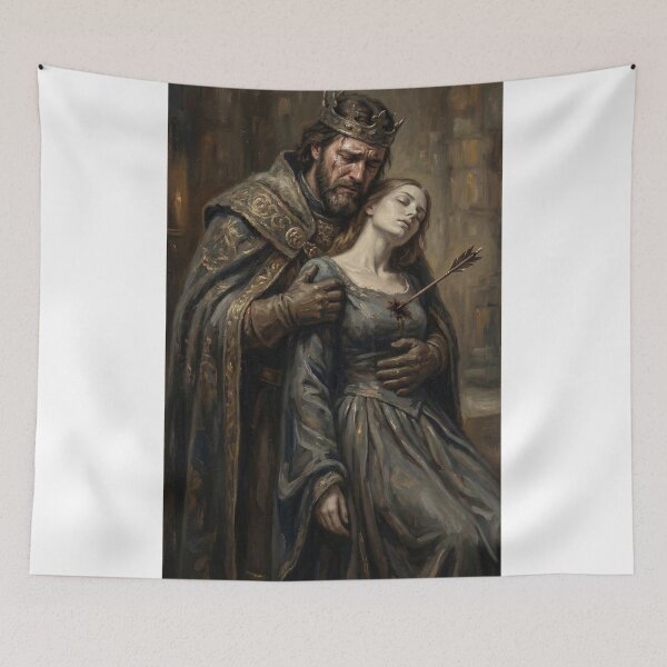 Item preview, The King’s Last Embrace designed and sold by KPDesignLab.