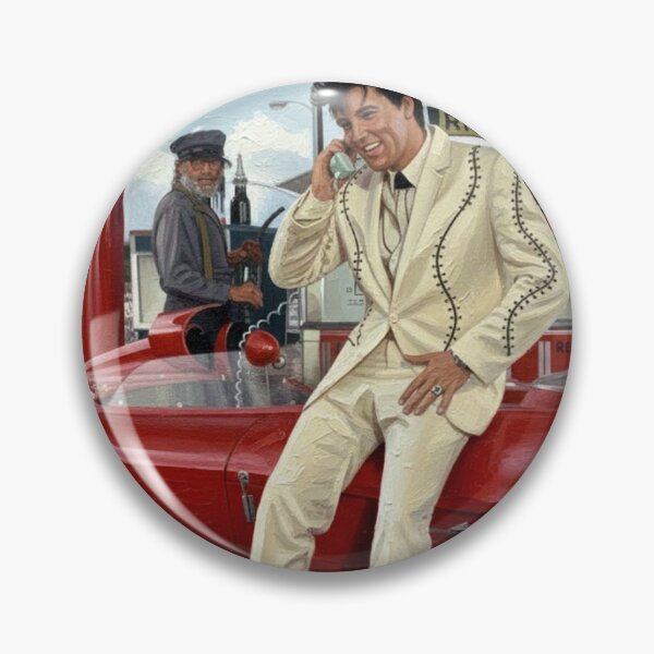 Item preview, Gas Station Glamour: The King’s Red Speedster Art designed and sold by Art's Diner.