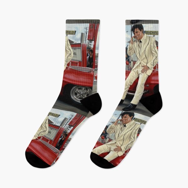 Item preview, Gas Station Glamour: The King’s Red Speedster Art designed and sold by Art's Diner.