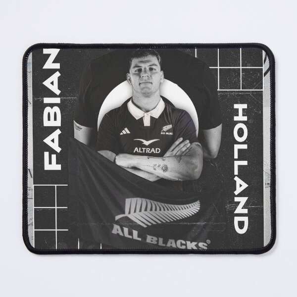 Item preview, Fabian Holland B&W Aesthetic Streetwear Rugby Poster designed and sold by Shopunte.