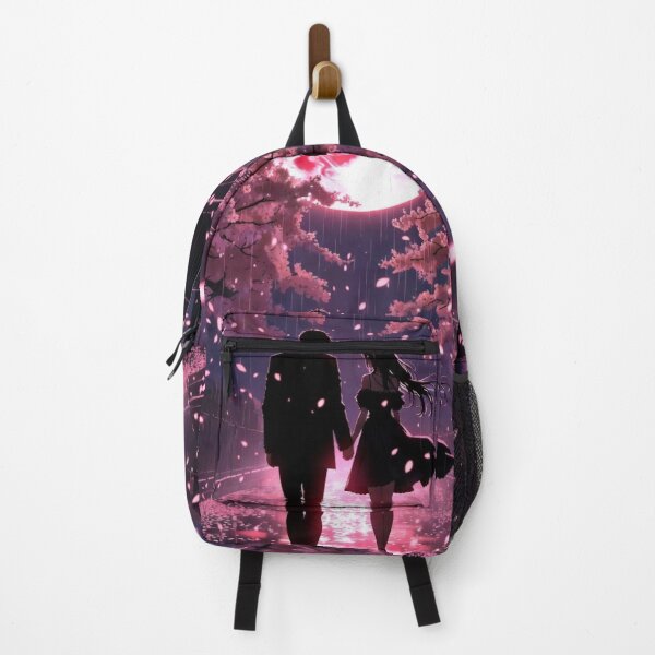 Item preview, Cherry Blossom Moonlight Romance Silhouette designed and sold by PixelVibe782.