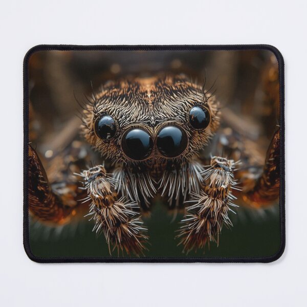Item preview, wolf spider close up designed and sold by tipitoes.