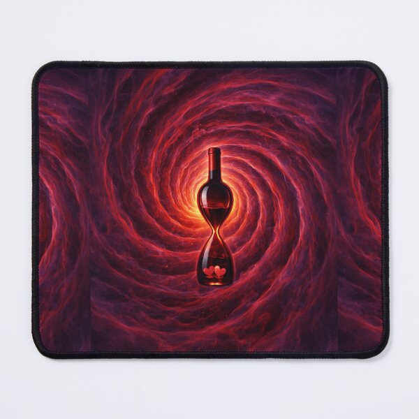 Item preview, Time Vortex - Symbolic Wine in a Fiery Spiralbuttle designed and sold by CzipipitoStudio.