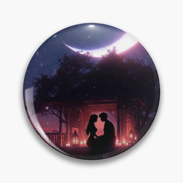 Item preview, Treehouse Moonlight Romance Silhouette designed and sold by PixelVibe782.