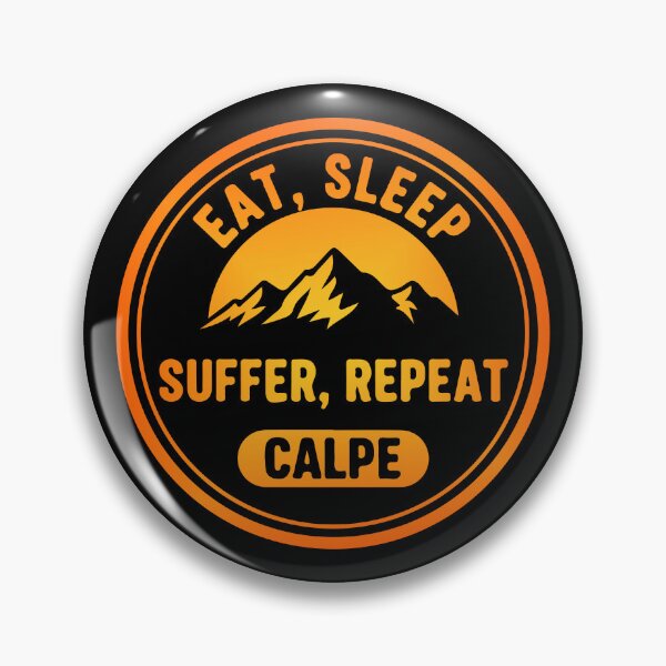 Item preview, Eat, Sleep, Suffer, Repeat - Calpe Spain Cycling designed and sold by mergmart.