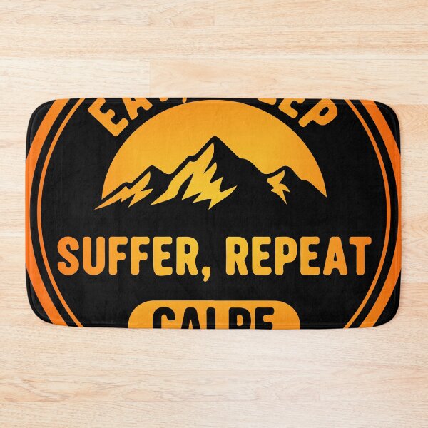 Item preview, Eat, Sleep, Suffer, Repeat - Calpe Spain Cycling designed and sold by mergmart.
