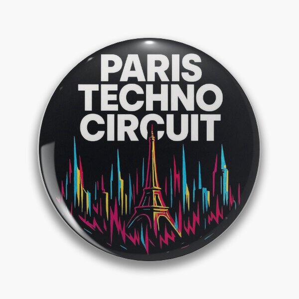 Item preview, Paris Techno Circuit – Electronic City Underground Artwork  designed and sold by |TRSSHOP|.